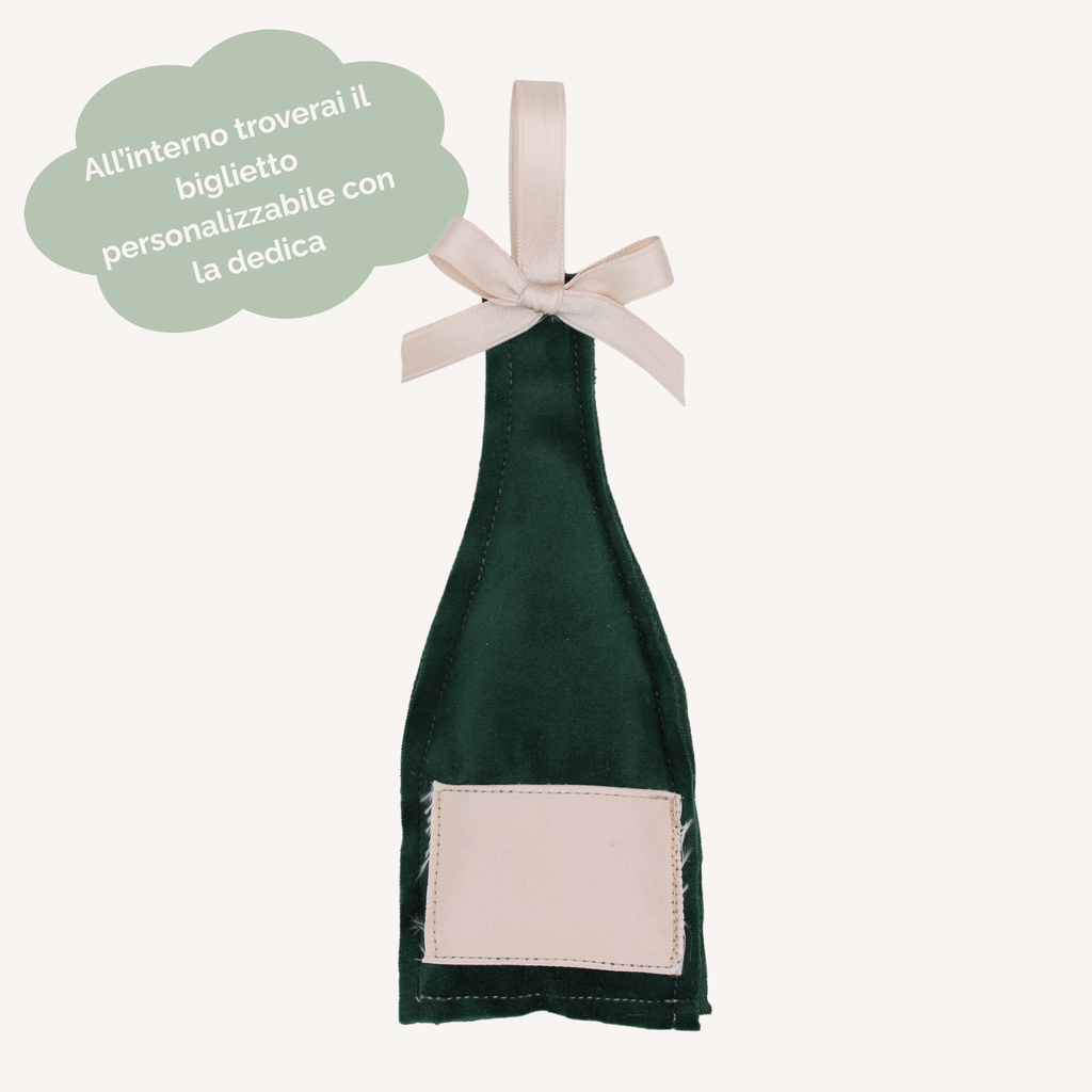 🍾 La bottiglia - "Auguri"
