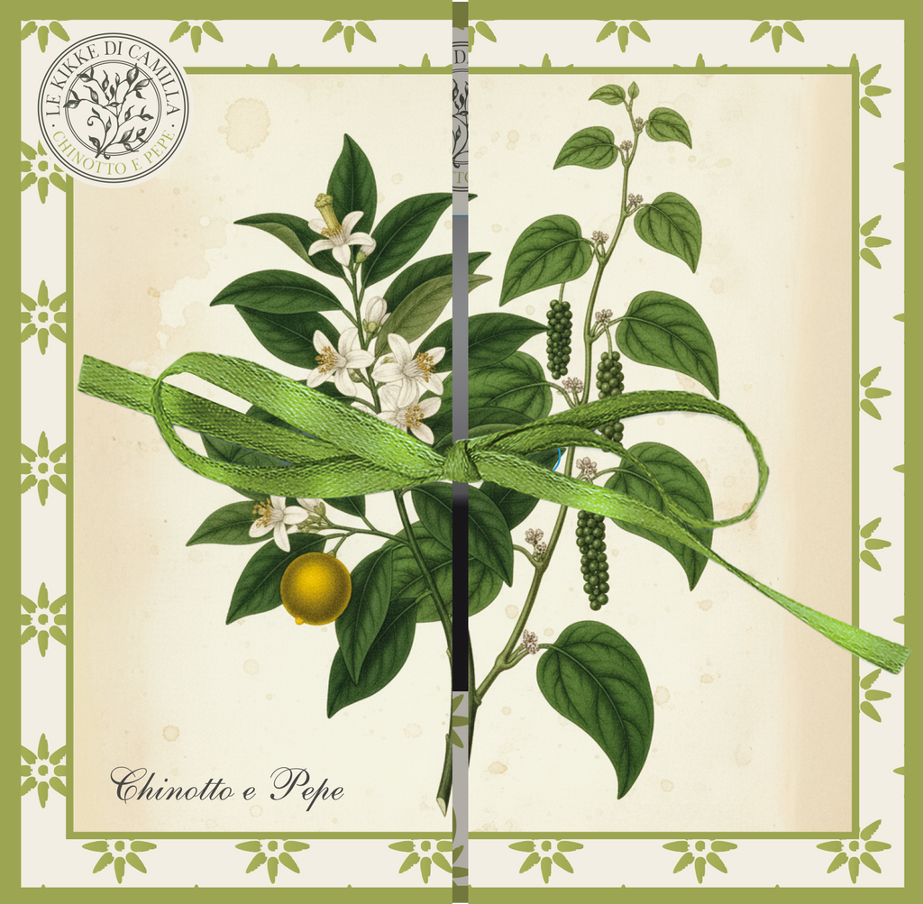 🍋🌿Tavola Botanica-CHINOTTO E PEPE