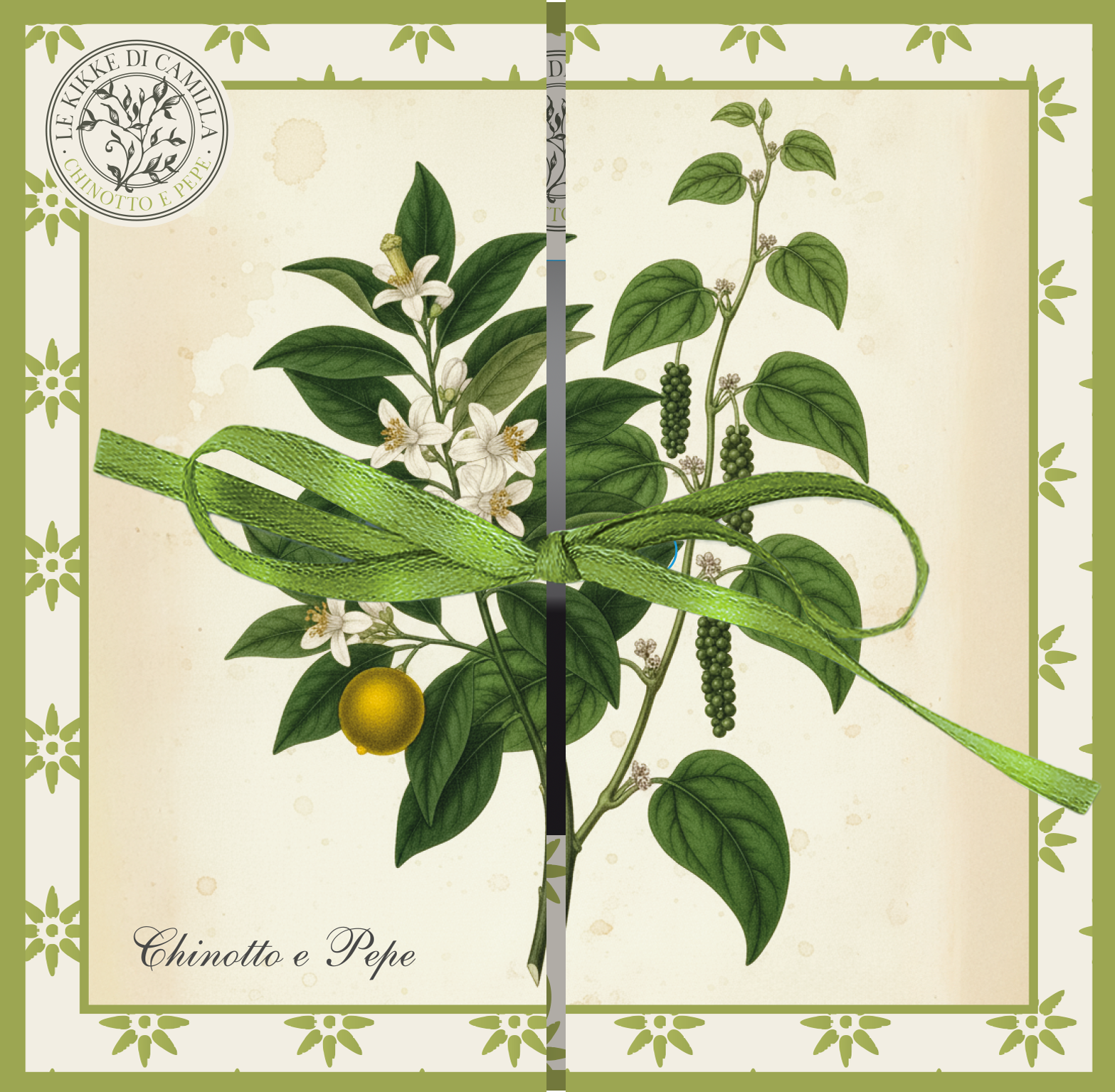 🍋🌿Tavola Botanica-CHINOTTO E PEPE